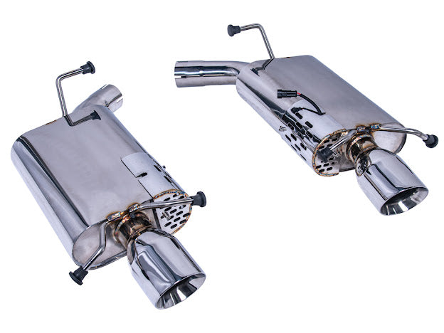 2009-2015 Cadillac CTS-V V2 | Sedan Stainless Steel Axle Back 4.25" Dual Tips Exhaust
